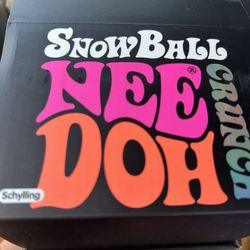 Needoh Snowball Squishy