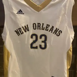New Orleans Pelicans  Anthony Davis  Addis Jersey Size XL