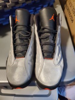 Nike Air Jordan 13 Retro Reflective Silver/Infrared 23 Boy's Size 7Y 696299-023