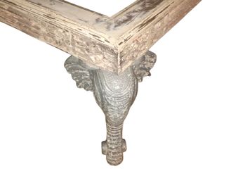 Antique Elephant Leg Table