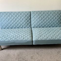 Blue Futon Couch
