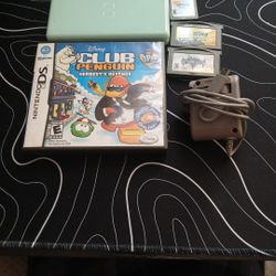Ds Lite + 4 Games, Charger And Stylus (Read Description)