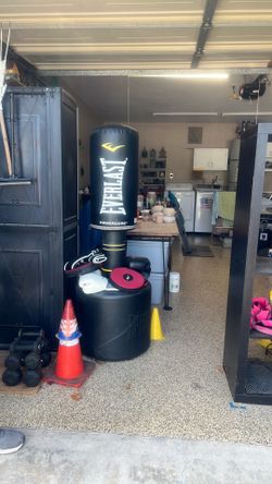 Boxing practice set up