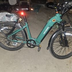 Retrospect Abbot Rev Step through E-bike 48v/500:oat