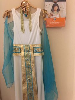 Full Cleopatra kids costume with wig