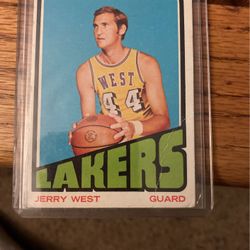 Jerry West 1972 card great condition