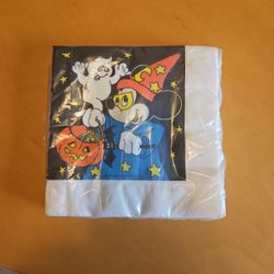Vintage Mickey HALLOWEEN luncheon Napkins 