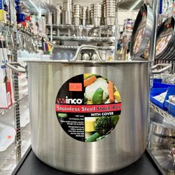 40 Qt. Stainless Steel Stock Pot 