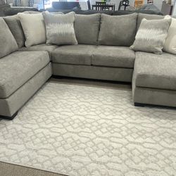 Grey 2 Pc Sectional 