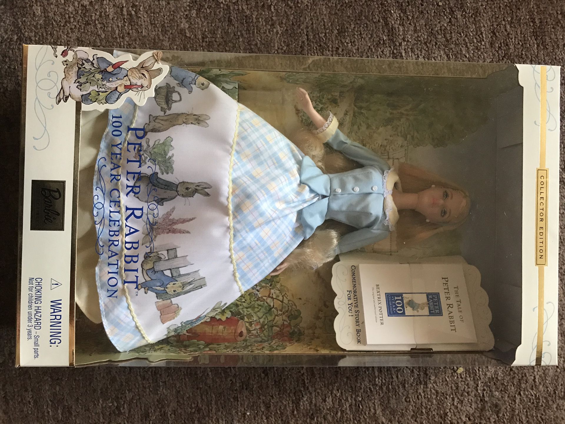 Barbie Peter Rabbit Beatrice Potter Collector Edition