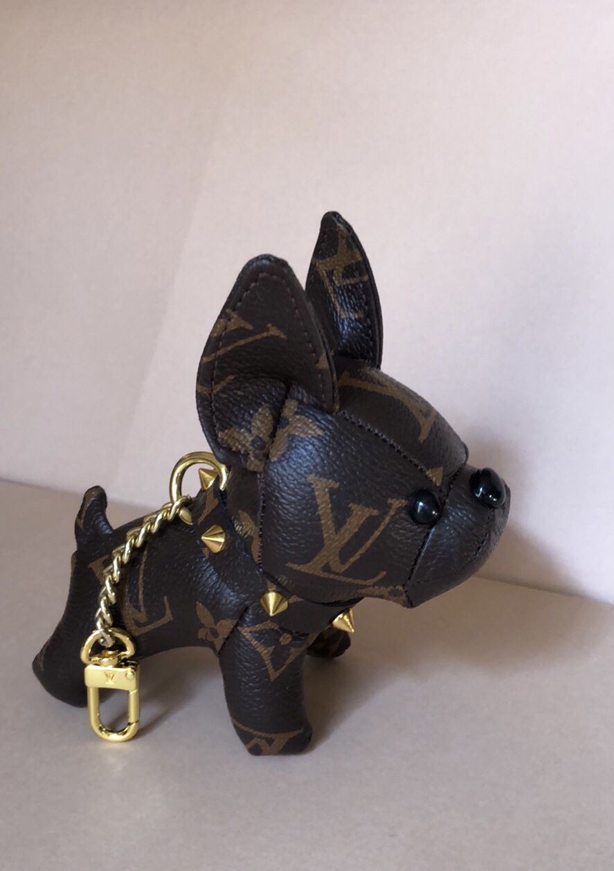 LV French Bulldog Keychain / Bag Charm
