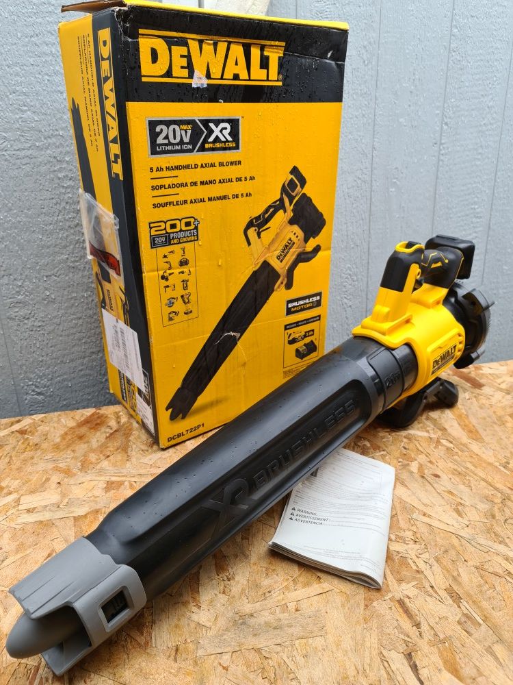 Dewalt 125 MPH 450 CFM 20V MAX Cordless Brushless Handheld Blower (Tool Only)