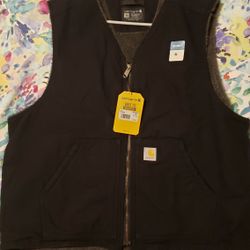 Carhartt Lined  Work Vest 