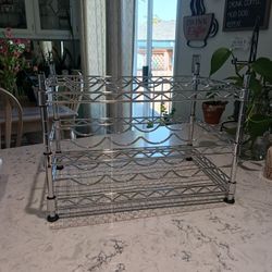 Twelve Bottle Wine Rack. 