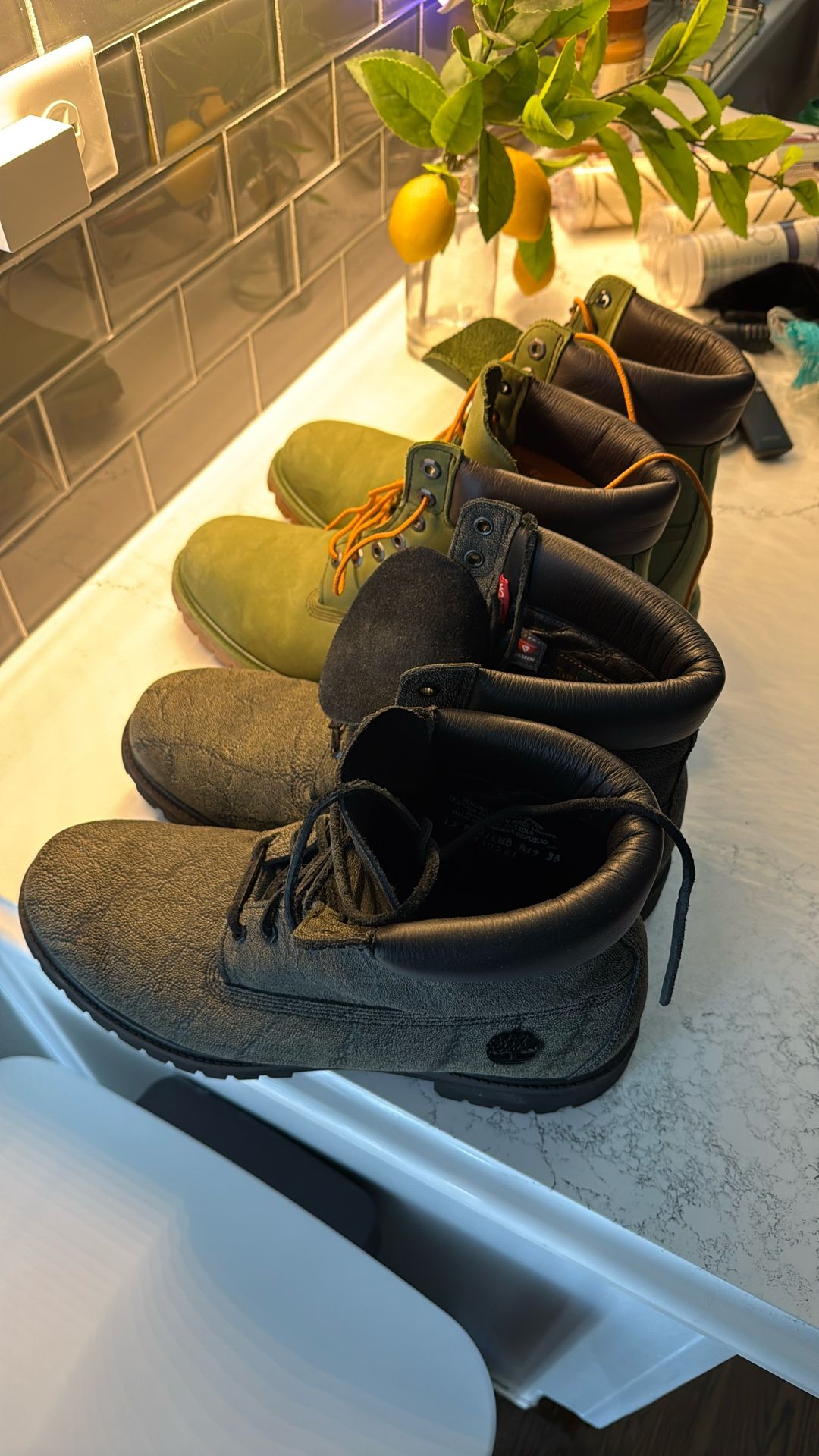 Size 13 Timberland Boots (priced for both)