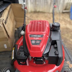 New Troy-Bilt lawnmower