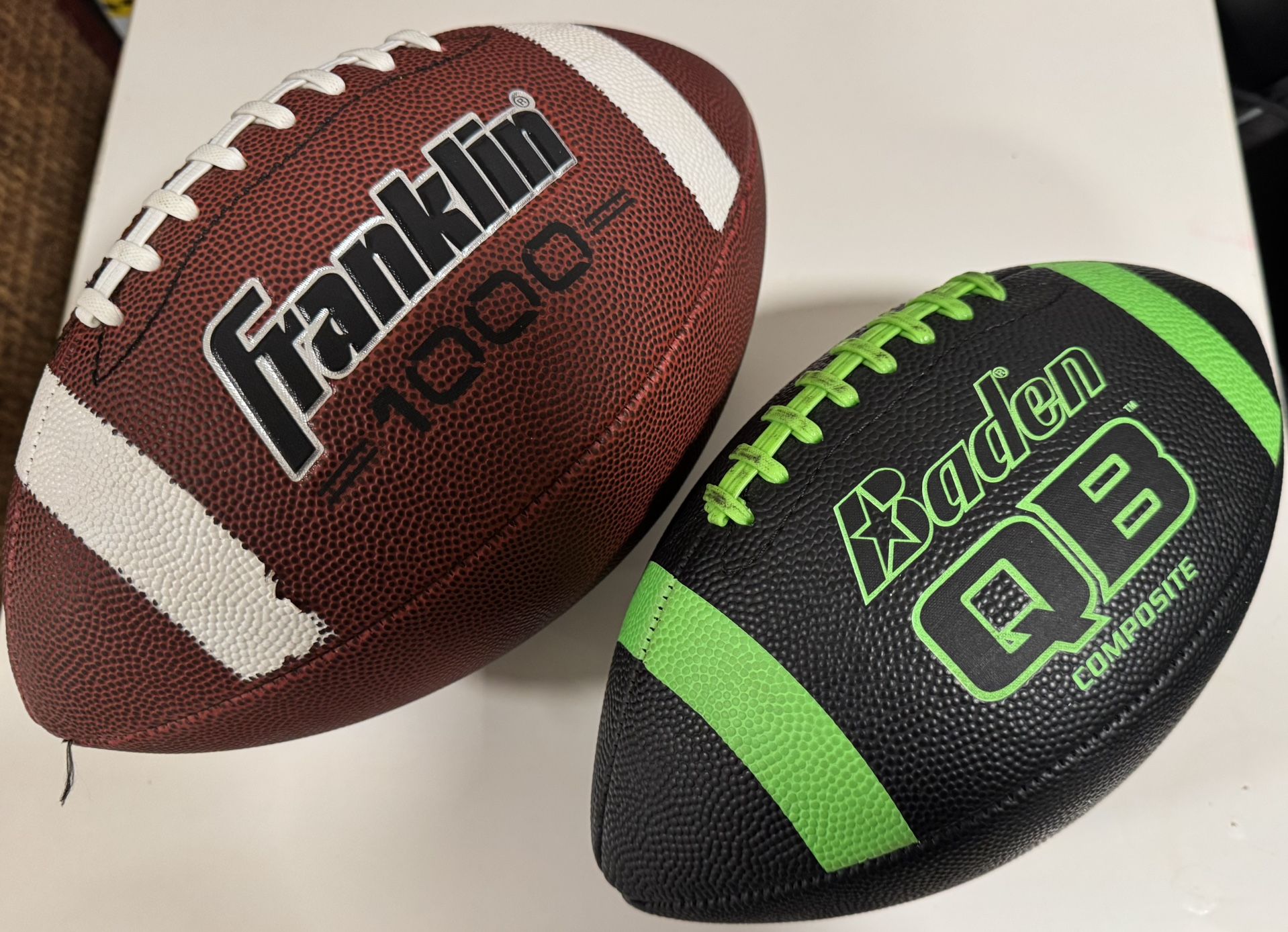 Two Footballs – Franklin & Baden QB
