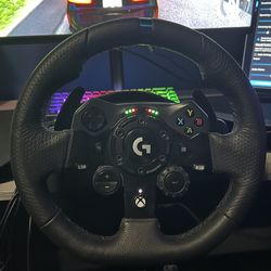 Logitech g923 sim racing wheel