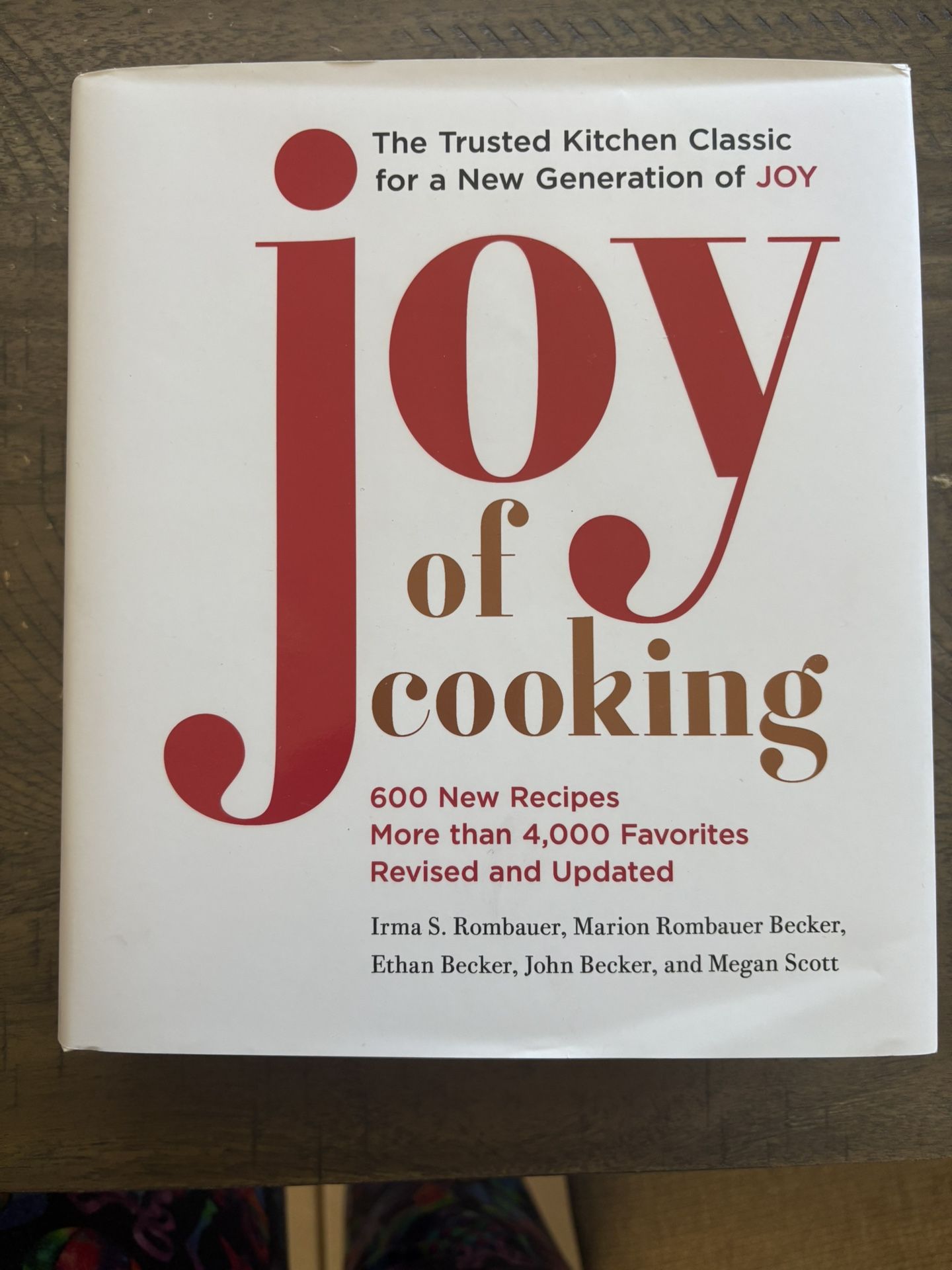 Joy Of Cooking cookbook