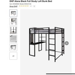 Full Size Loft Bed Frame 