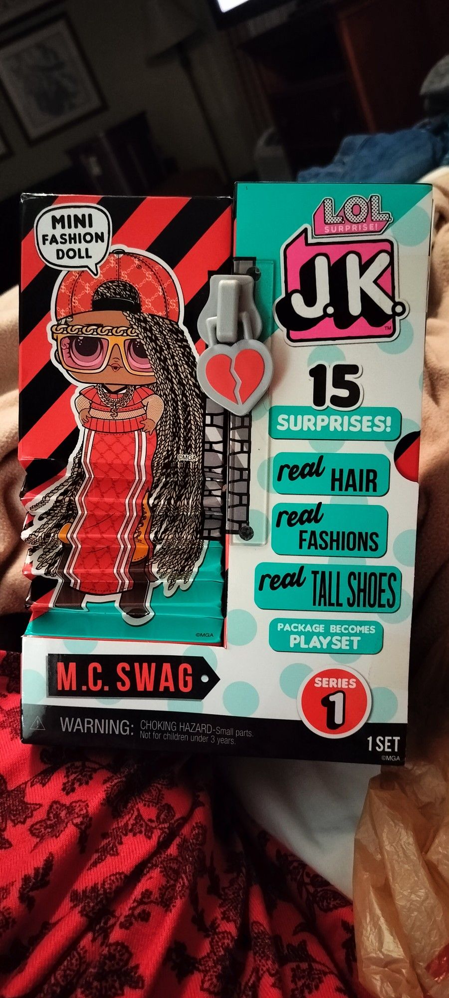 M. C. Swag Lol Surprise J. K. Doll In Open Box