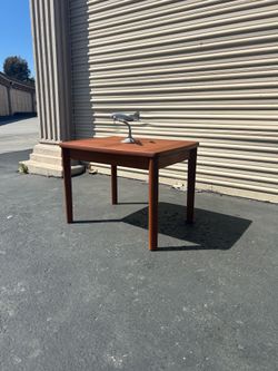 Mid Century Modern Teak Side Table.