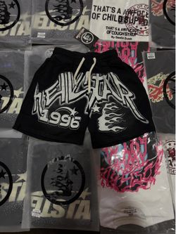 black hellstar shorts