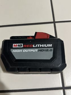 Milwaukee M18 RedLithium High Output HD 12.0 Battery