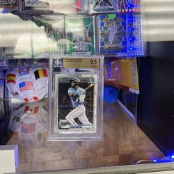 🔥2020 Bowman Chrome Randy Arozarena RC Gem Mint 9.5 Rookie Rays ROY