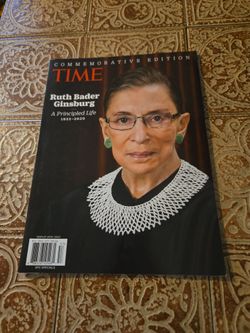 TIME Magazine Commemorative Edition - Ruth Bader Ginsburg: A Principled Life (1(contact info removed))