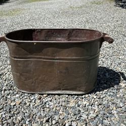 Old Fashioned Copper Boiling Pot