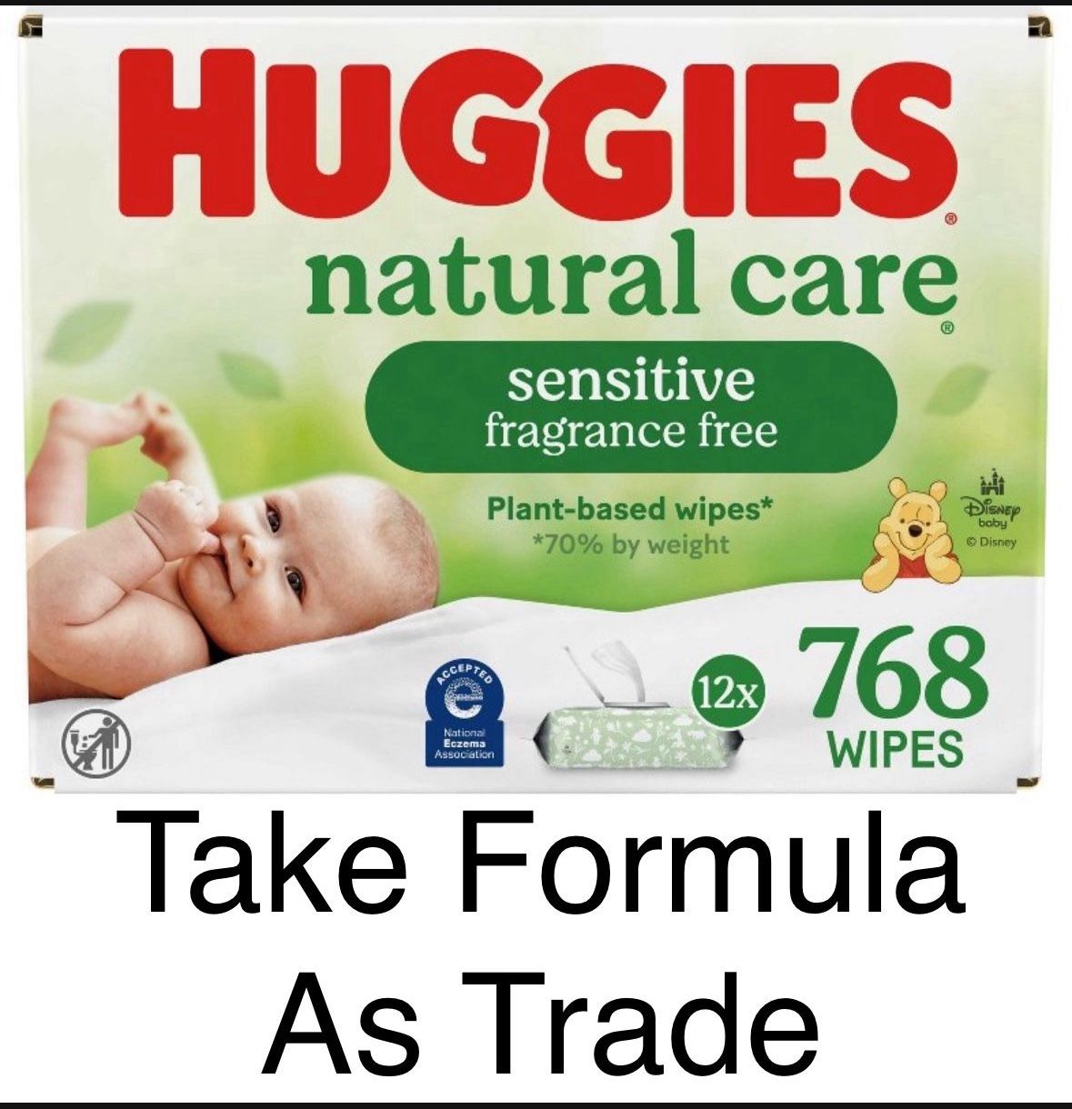 Huggies Wipes - Natural Care 768 Count