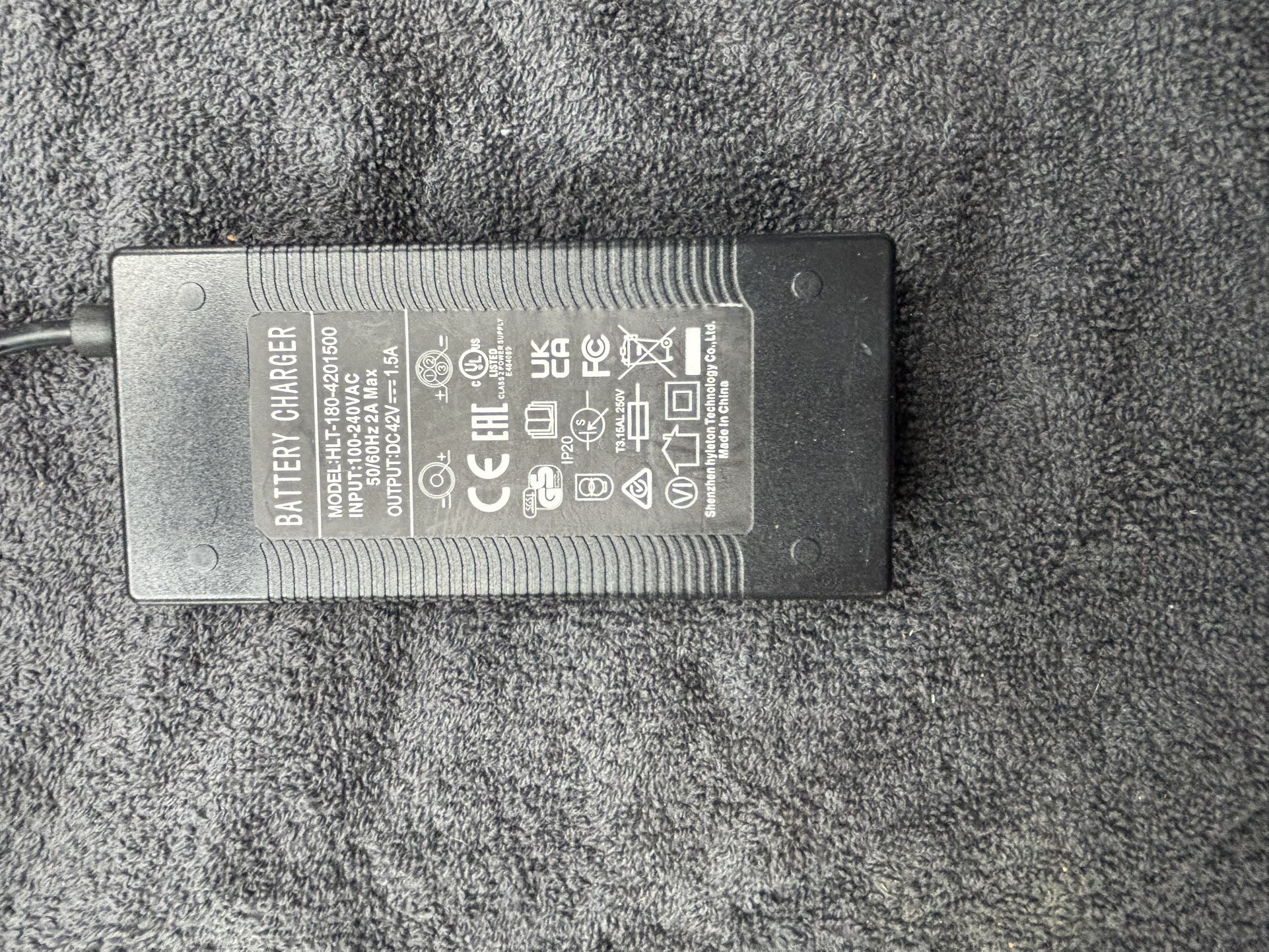 Li Po battery charger Modle number HLT-180-(contact info removed)