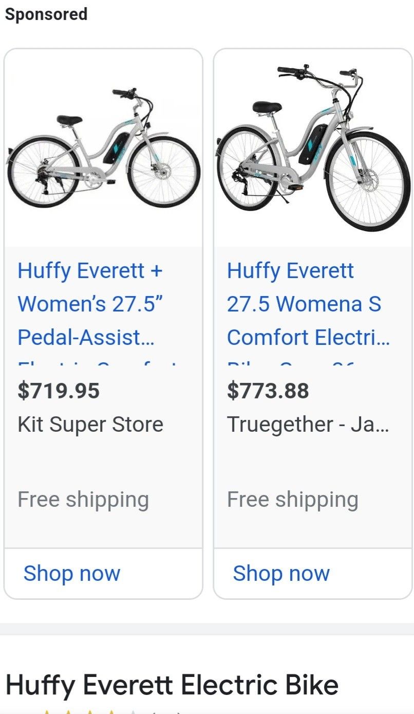 Huffy Womens Electric Bike