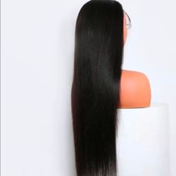 22” Straight Wig 210% Density | 13x4 Transparent Lace Front | Full & Thick Human Hair