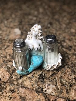 Mermaid Salt & Pepper shakers