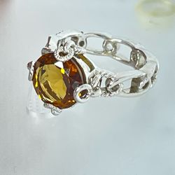 Sterling Silver Cetrin 