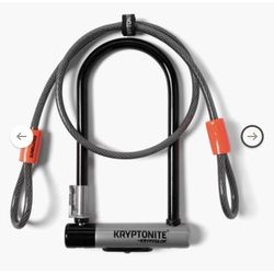Kryptonite Kryptolok U Lock With Cable