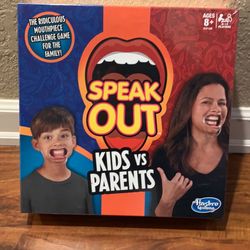 New In The Box Speak Out Game.