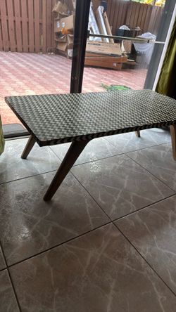 Midcentury Geometric Coffee Table