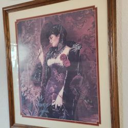 Vintage Painted Lady - Gothic Art