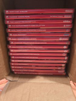 Nintendo Switch Games 25-30 each