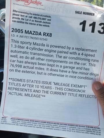 2005 Mazda RX-8