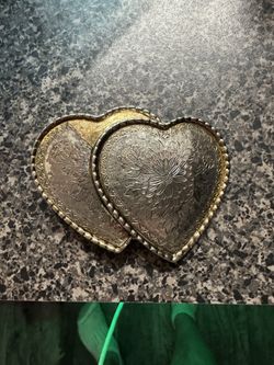 Vintage Hearts Belt Buckle