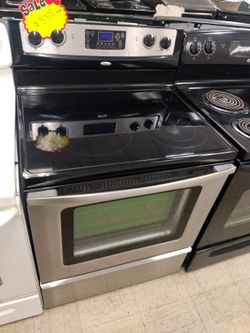 Whirlpool Glass Top Stove 