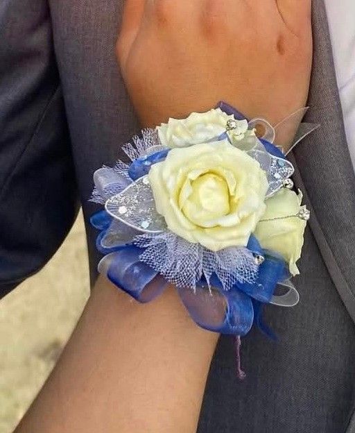 Artificial Corsage . Wedding/ Graduation.