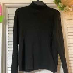 Boy’s Black Turtleneck (size L)