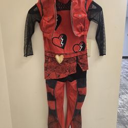 Disney Descendants - The Rise of Red Kids Red Jumpsuit Costume Small 4-6x