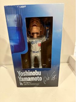 Yoshi Yamamoto bobblehead