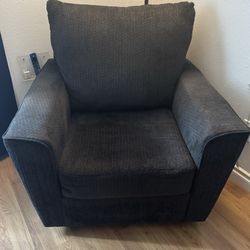 LIKE NEW - Ashley Brand - Oversized Gray Chair